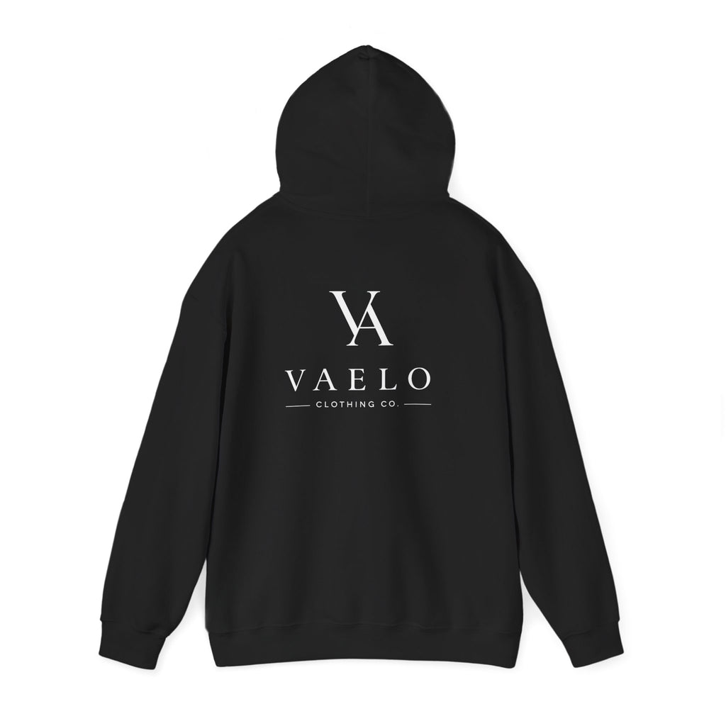 Vaelo Clothing Co logo Hoodie | Minimal Monogram VA pullover