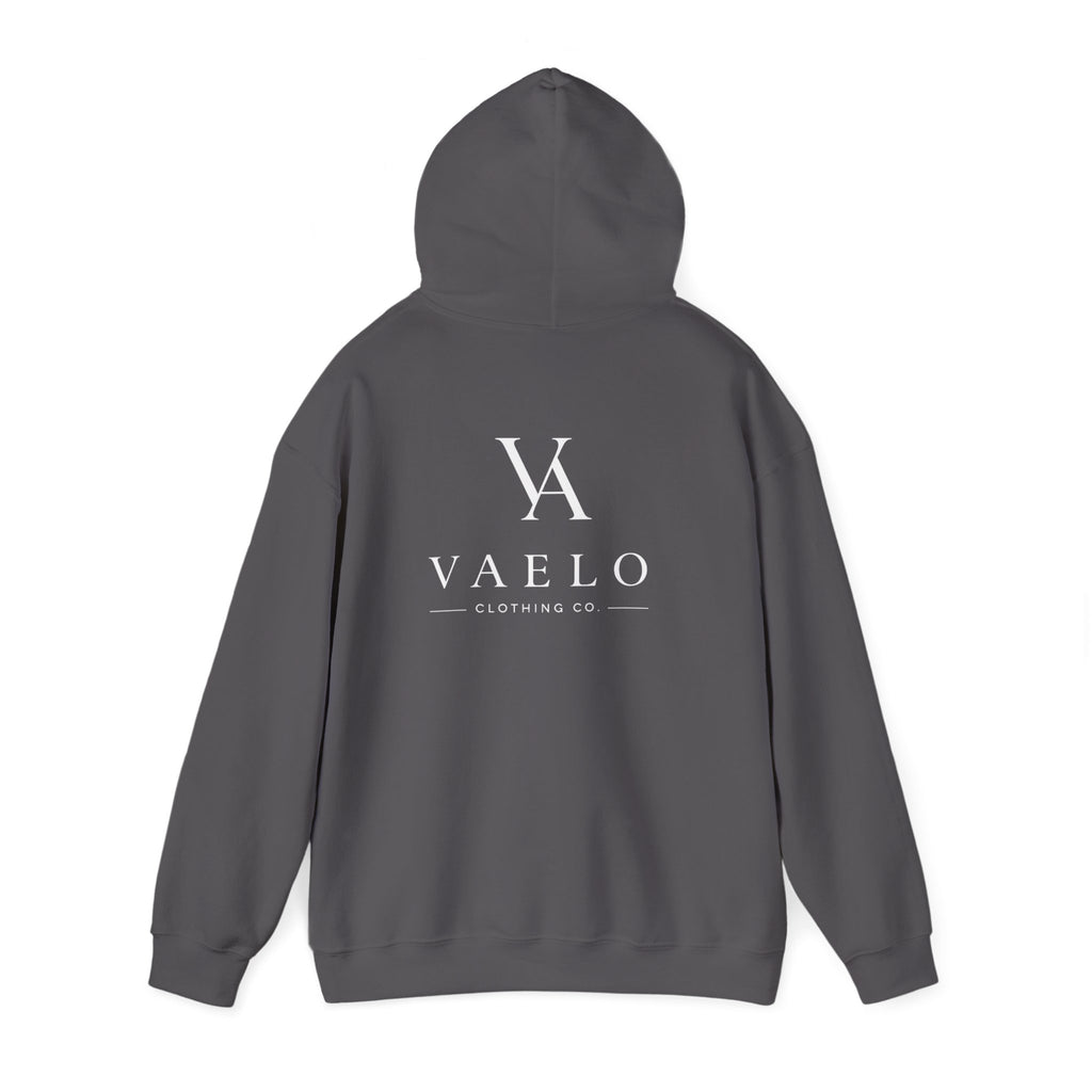 Vaelo Clothing Co logo Hoodie | Minimal Monogram VA pullover