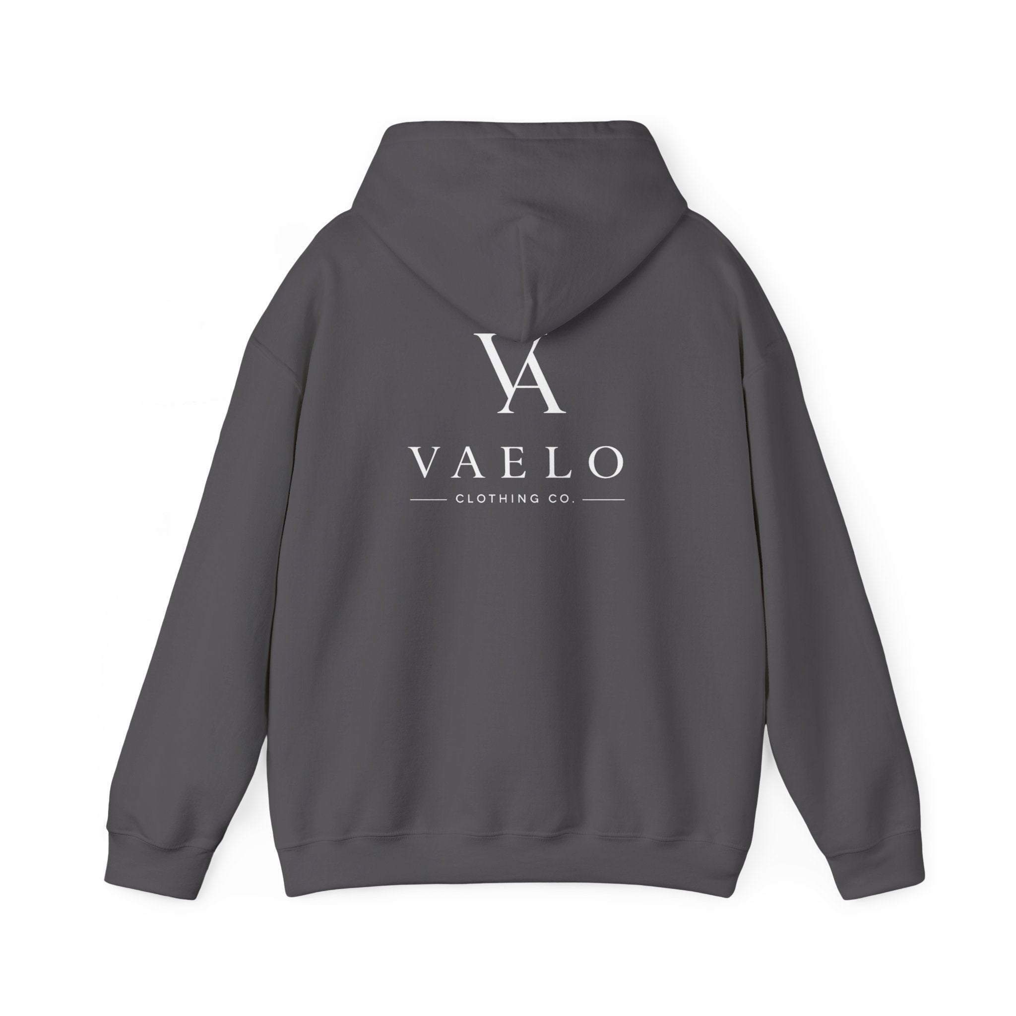 Vaelo Clothing Co logo Hoodie | Minimal Monogram VA pullover
