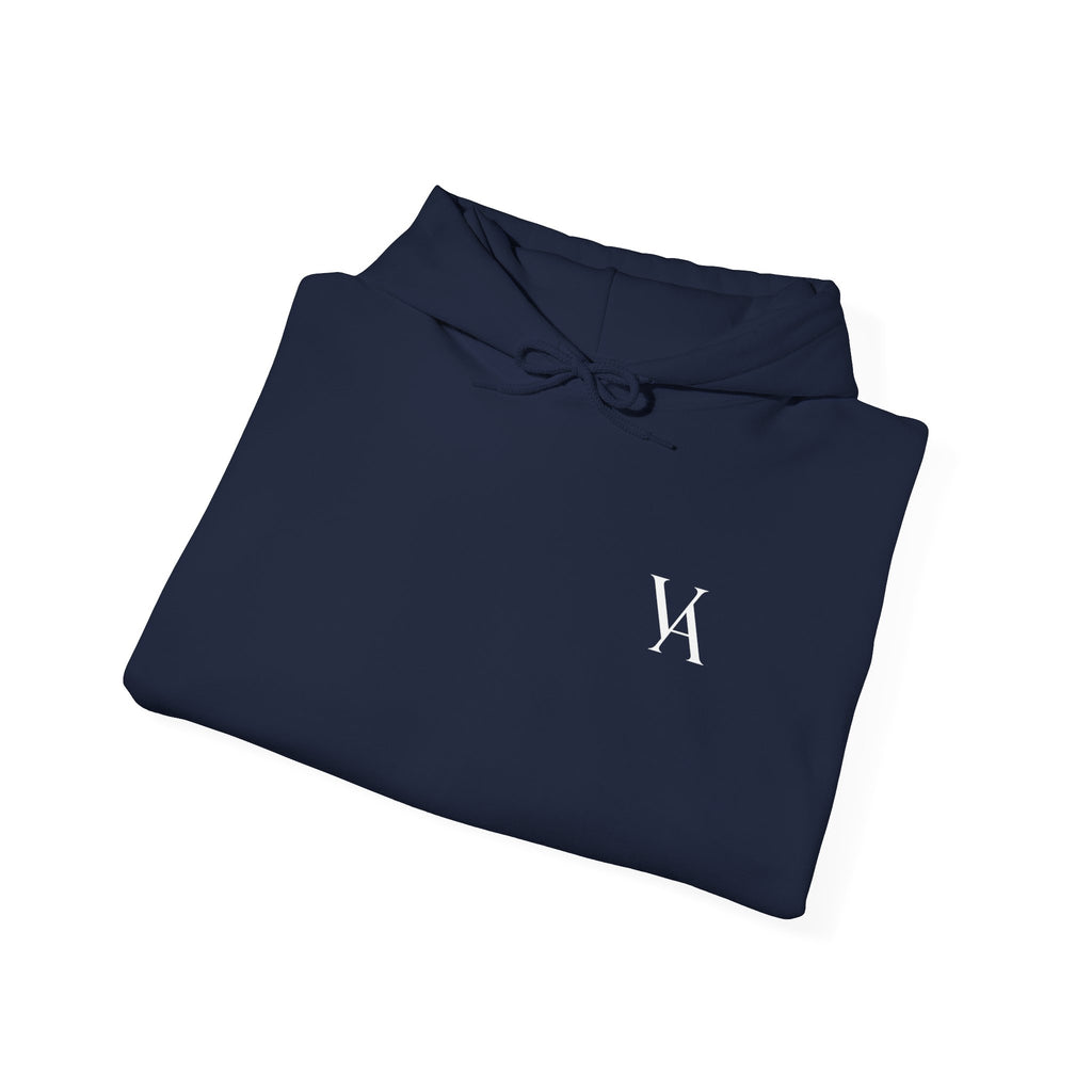 Vaelo Clothing Co logo Hoodie | Minimal Monogram VA pullover