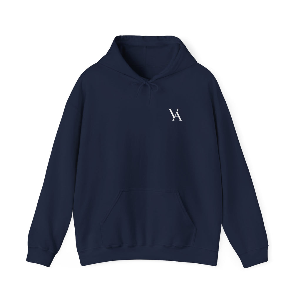 Vaelo Clothing Co logo Hoodie | Minimal Monogram VA pullover
